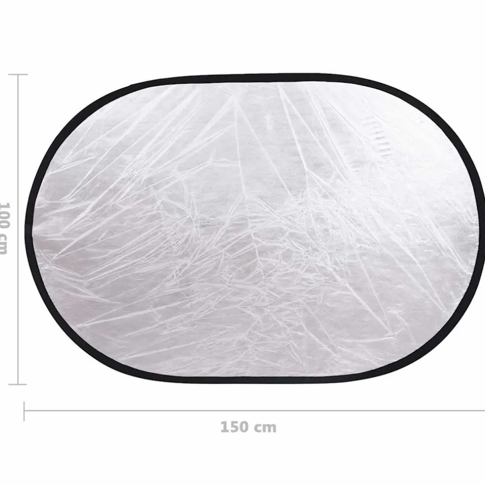 vidaXL Fotostudioset met verlichtingsset, achtergrond en reflector