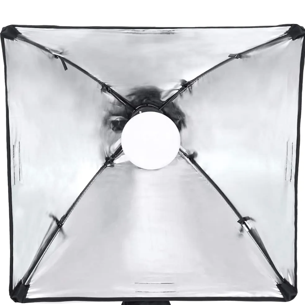 vidaXL Fotostudioset met verlichtingsset, achtergrond en reflector