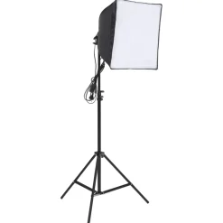 vidaXL Fotostudioset met verlichtingsset en achtergrond