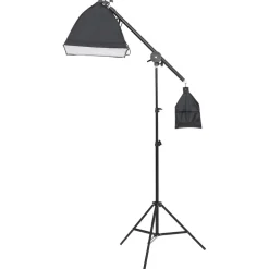 vidaXL Fotostudioset met verlichtingsset en achtergrond