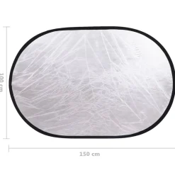 vidaXL Fotostudioset met verlichtingsset, achtergrond en reflector