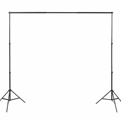 vidaXL Fotostudioset met verlichtingsset, achtergrond en reflector