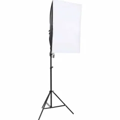 vidaXL Fotostudioset met verlichtingsset, achtergrond en reflector