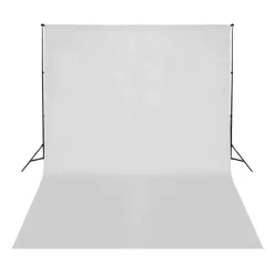 vidaXL Fotostudioset met verlichtingsset, achtergrond en reflector