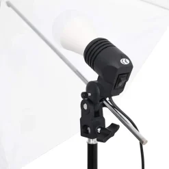 vidaXL Fotostudioset met verlichtingsset, achtergrond en reflector
