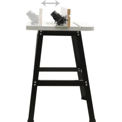 vidaXL Freestafel 81x61x88 cm staal en MDF