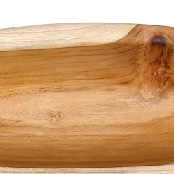 vidaXL Fruit Bowl JEPARA Teak Brown 46 x 16 x 11 cm