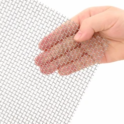 vidaXL Gaas Scherm 20 x 200 cm 6 Mesh RVS 201 Zilverkleurig