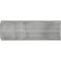 vidaXL Gaas Scherm 20 x 500 cm 20 Mesh RVS 201 Zilverkleurig