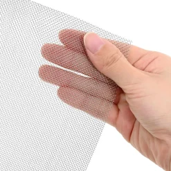 vidaXL Gaas Scherm 20 x 500 cm 20 Mesh RVS 201 Zilverkleurig