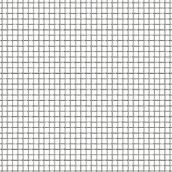 vidaXL Gaas Scherm 20 x 500 cm 20 Mesh RVS 201 Zilverkleurig