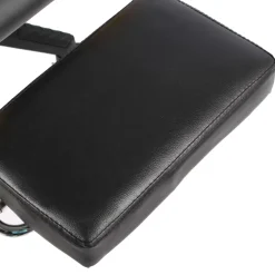 vidaXL Gamestoel draaibaar met voetensteun PVC blauw