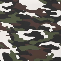 vidaXL Gamestoel kunstleer zwart en camouflage