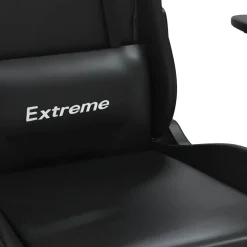vidaXL Gamestoel kunstleer zwart