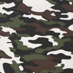 vidaXL Gamestoel kunstleer zwart en camouflage