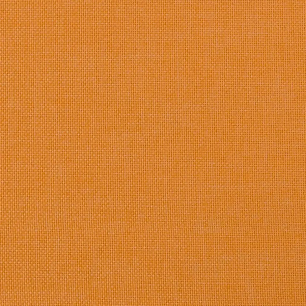 vidaXL Gamestoel met voetensteun stof zwart en oranje