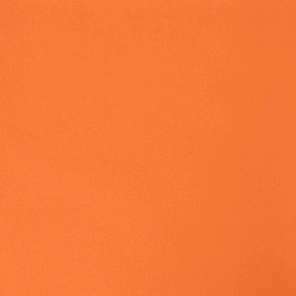 vidaXL Gamestoel met voetensteun kunstleer zwart en oranje