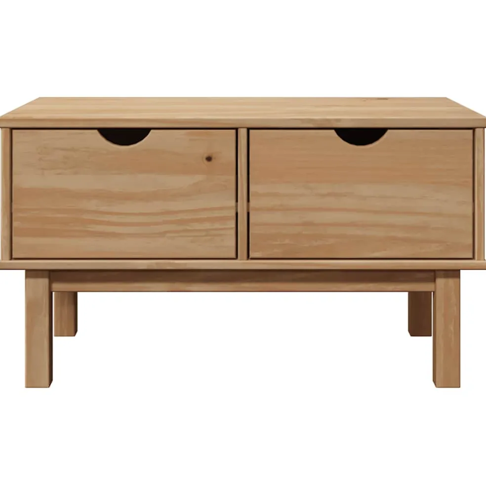 vidaXL Gangbankje OTTA 80x40x45 cm massief grenenhout