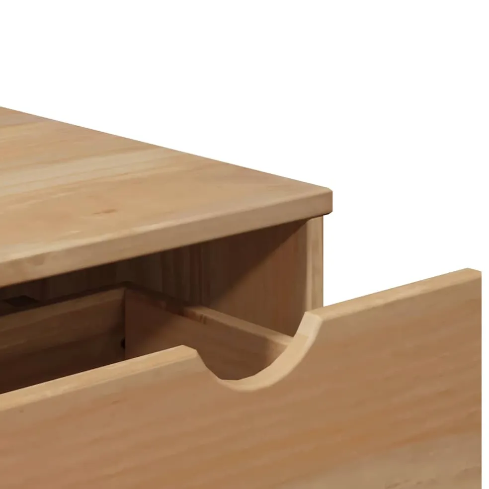 vidaXL Gangbankje OTTA 80x40x45 cm massief grenenhout