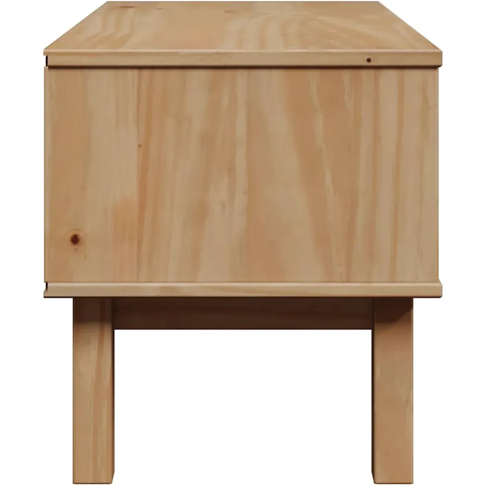 vidaXL Gangbankje OTTA 80x40x45 cm massief grenenhout