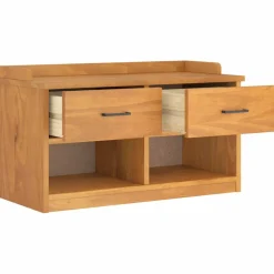 vidaXL Gangbankje SANDNES 87x40x50 cm massief grenenhout