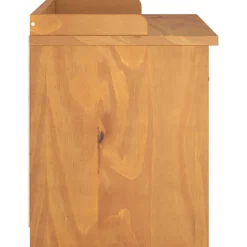 vidaXL Gangbankje SANDNES 87x40x50 cm massief grenenhout