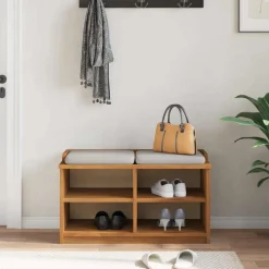 vidaXL Gangbankje SANDNES 87x40x50 cm massief grenenhout