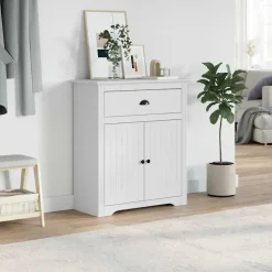 vidaXL Gangkast BODO 80x35x90 cm wit