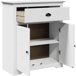 vidaXL Gangkast BODO 80x35x90 cm wit