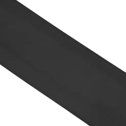 vidaXL Garage Deurafsluiting Zwart 52 x 2 mm 2,5 m PVC