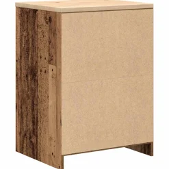 vidaXL Garagekast 60x51x85 cm massief grenenhout oud hout