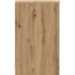 vidaXL Garagekast 30x51x85 cm massief grenenhout artisan eikenkleurig