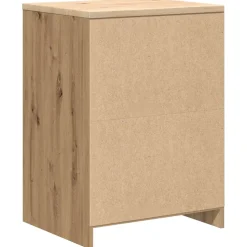 vidaXL Garagekast 60x51x85 cm massief grenenhout artisan eikenkleurig