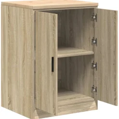 vidaXL Garagekast 60x51x85 cm massief grenenhout sonoma eikenkleurig