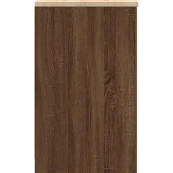 vidaXL Garagekast 30x51x85 cm massief grenenhout bruin eikenkleurig