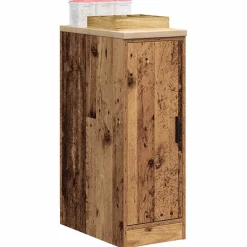 vidaXL Garagekast 30x51x85 cm massief grenenhout oud hout