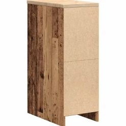 vidaXL Garagekast 30x51x85 cm massief grenenhout oud hout