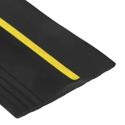vidaXL Garage Vloerseal Zwart en Geel 12 x 90 mm 1 m PVC