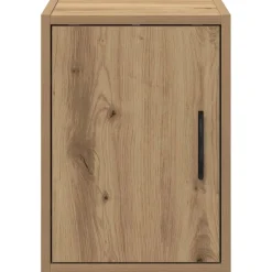 vidaXL Garage wandkast bewerkt hout ambachtelijk eiken