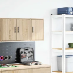vidaXL Garagewandkast sonoma bewerkt hout eikenkleurig