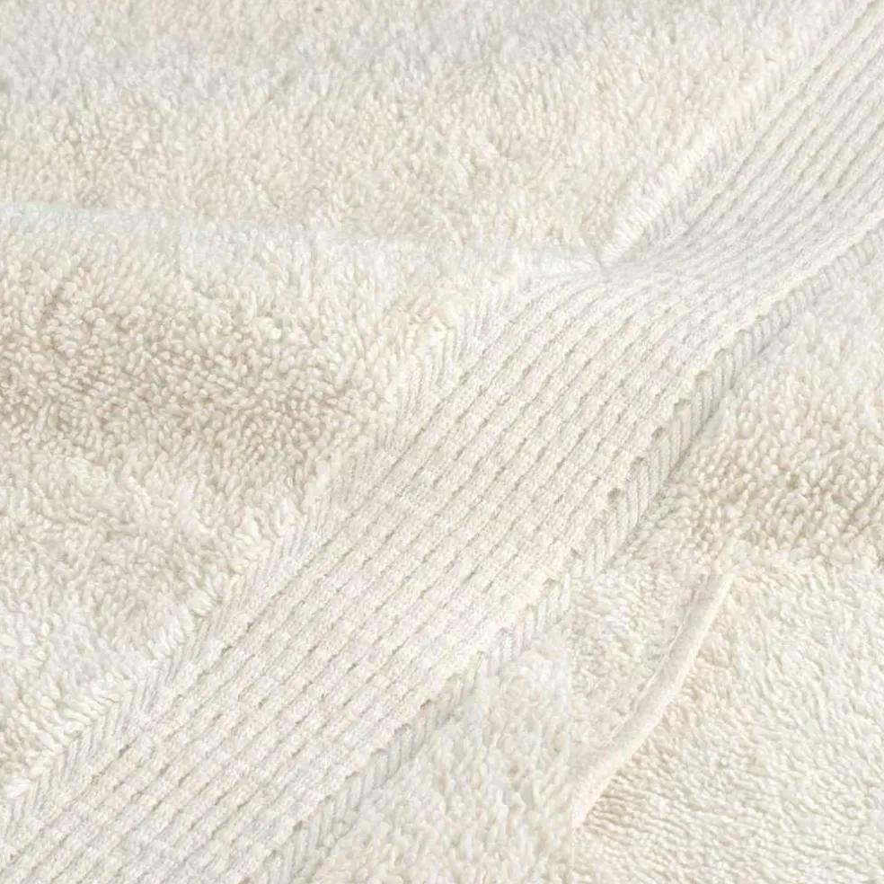 vidaXL Gastendoek SOLUND 2 st Crème 15 x 21 cm 550 gsm
