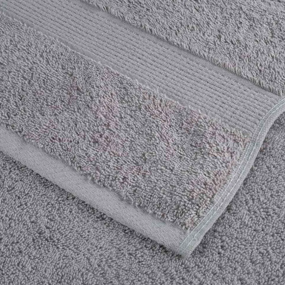 vidaXL Gastendoek SOLUND 10 st Grijs 15 x 21 cm 550 gsm