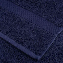 vidaXL Gastendoek SOLUND 4 st Marineblauw 15 x 21 cm 550 gsm