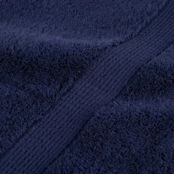 vidaXL Gastendoek SOLUND 4 st Marineblauw 15 x 21 cm 550 gsm