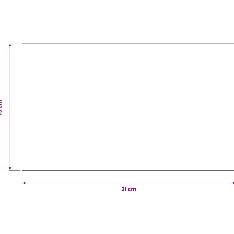 vidaXL Gastendoek SOLUND 2 st Zwart 15 x 21 cm 550 gsm