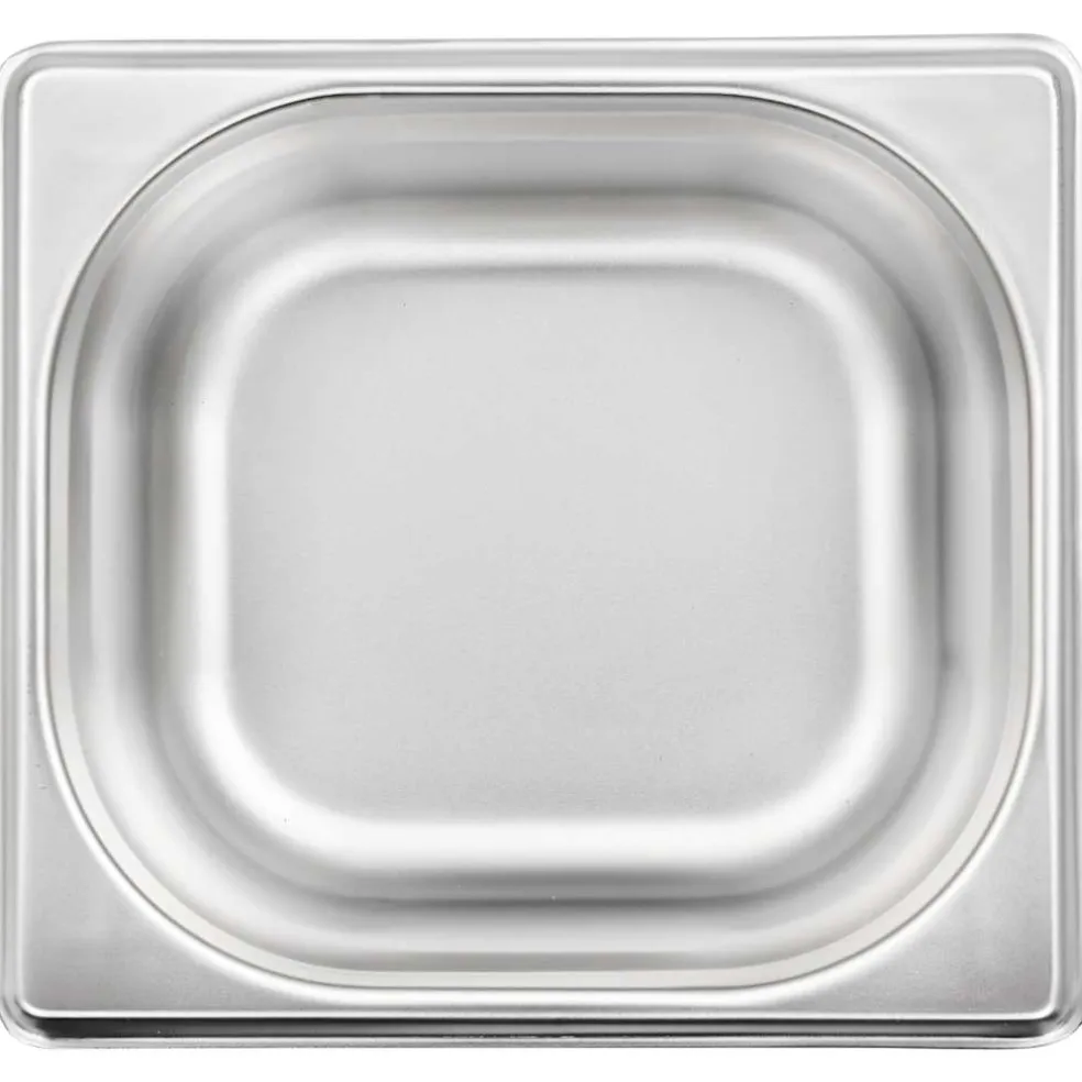 vidaXL Gastronormbakken 12 st GN 1/6 65 mm roestvrij staal