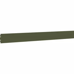 vidaXL Gazonranden 10 st 10x103 cm koudgewalst staal olijfgroen