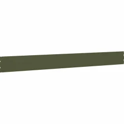 vidaXL Gazonranden 10 st 10x103 cm koudgewalst staal olijfgroen