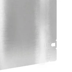 vidaXL Gazonranden 10 st 103 x 0,05 x 22 cm Roestvrij staal zilver