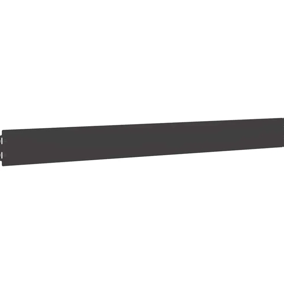 vidaXL Gazonrand 10 st 10 x 103 cm Staal Zwart